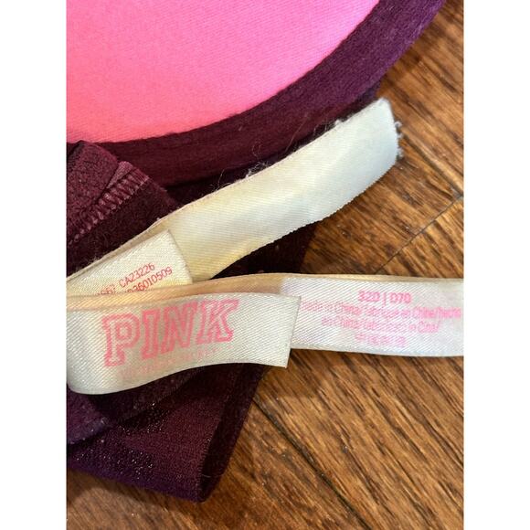 Victoria's Secret PINK Wear Everywhere Push-Up Bra 32D - Picture 6 of 11